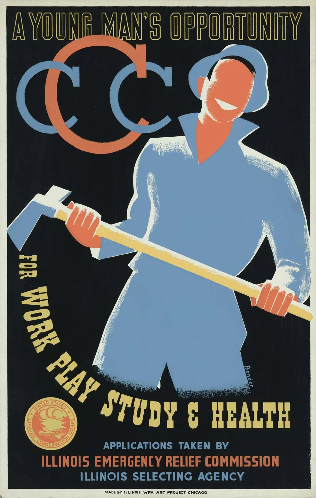 Civilian Climate Corps Recruting Poster