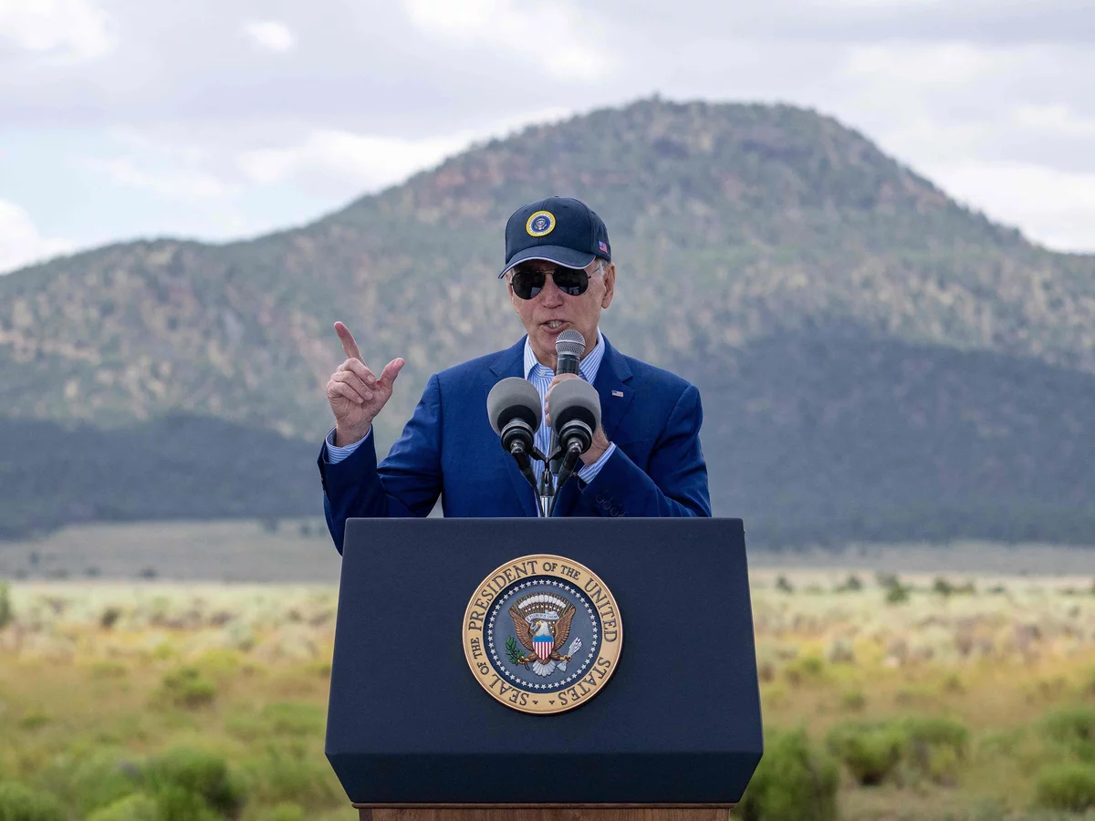 Joe Biden Announcing the American Climate Corps